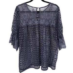 Est 1946 cut out Cottagecore top 18W 20W 2X